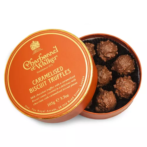 Charbonnel et Walker Double-Layer Caramelized Biscuit Truffles