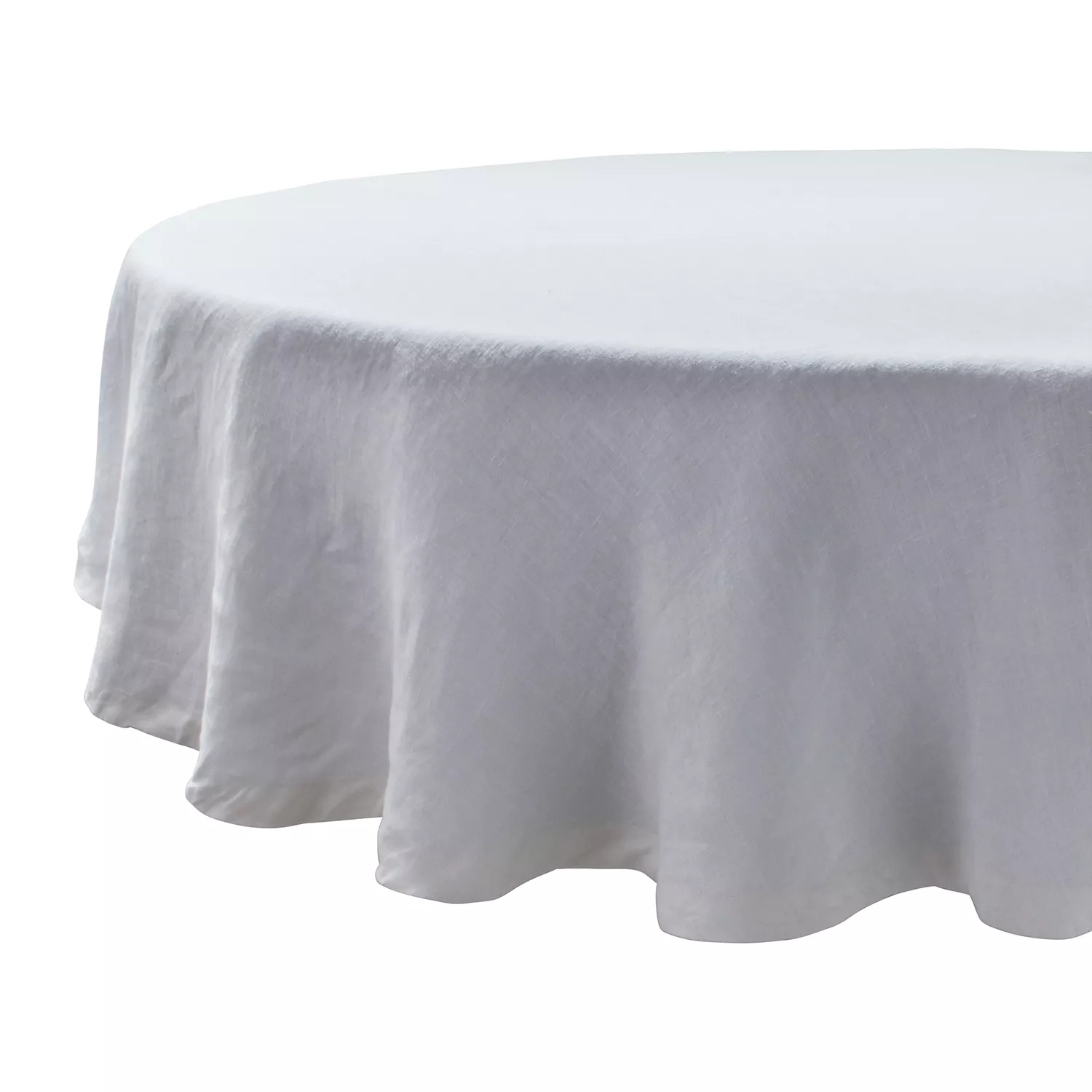 Sur La Table Round Linen Tablecloth, 70&#34;