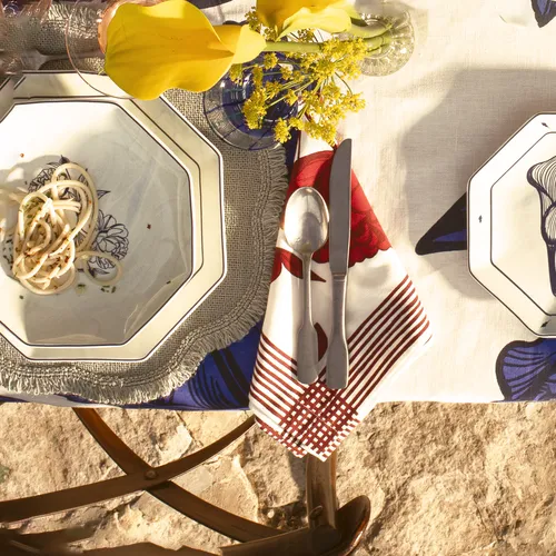 Mariana Velásquez x Sur La Table Peony Napkin