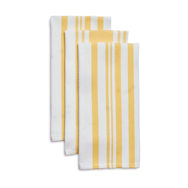 Sur La Table Striped Kitchen Towels, Set of 3
