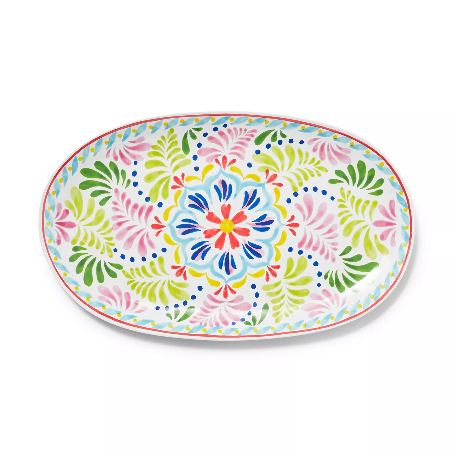 Sur La Table Liliana Oval Melamine Platter