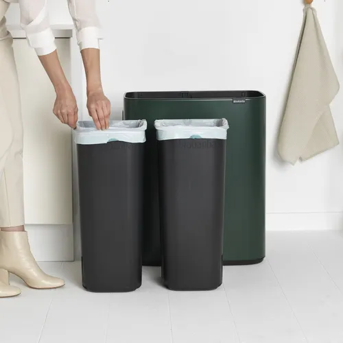 Brabantia Bo Touch Top Can, 2 x 30 L