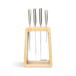 Global Hashira 5-Piece Knife Block Set I love the display too