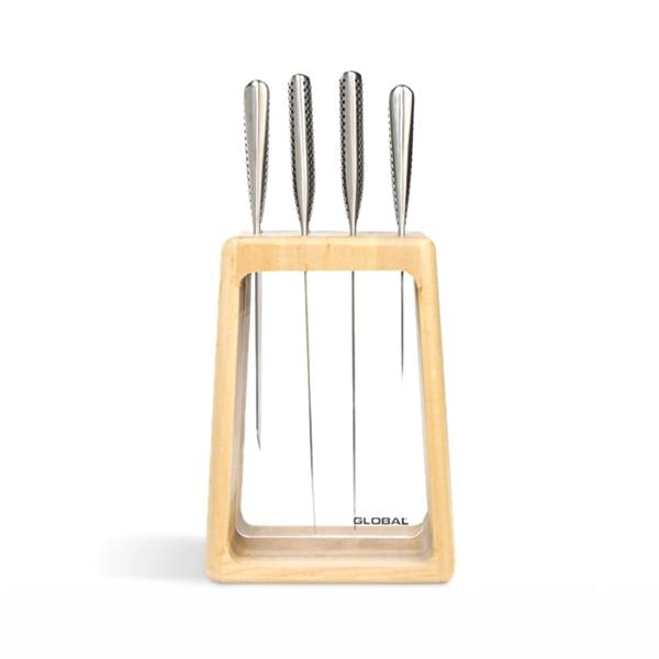 Global Hashira 5-Piece Knife Block Set