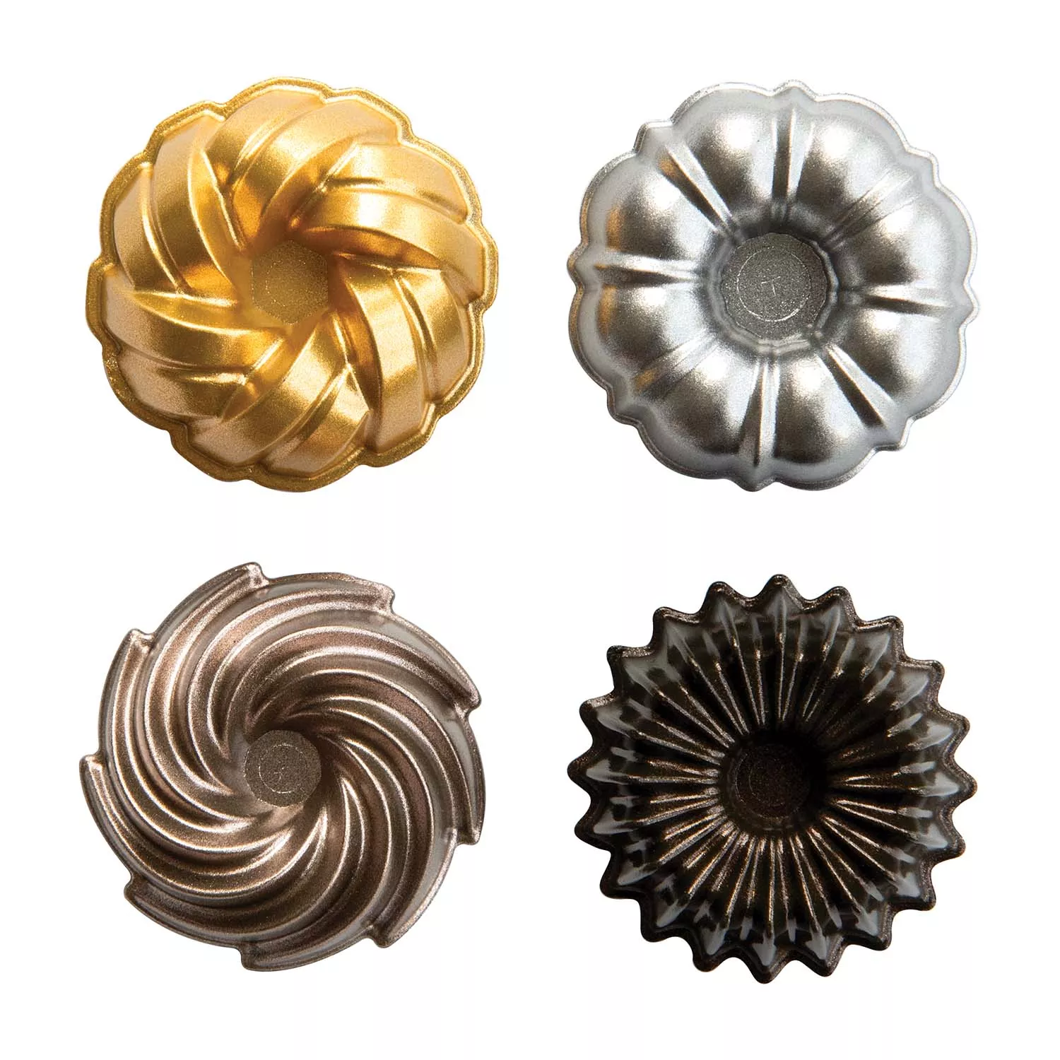 Nordic Ware Bundt Magnets, Set of 4