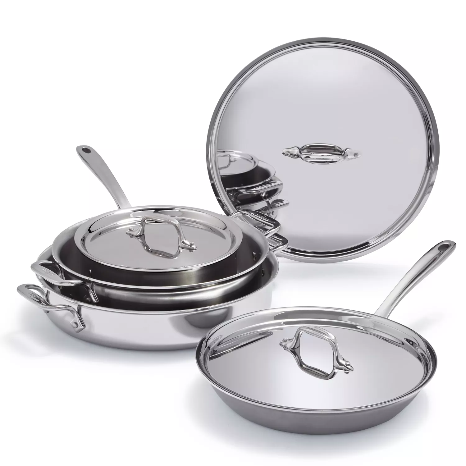 All-Clad d3 Compact 7-Piece Cookware Set