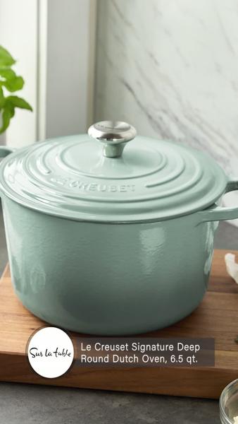 Le Creuset Signature Deep Round Dutch Oven, 6.5 qt.
