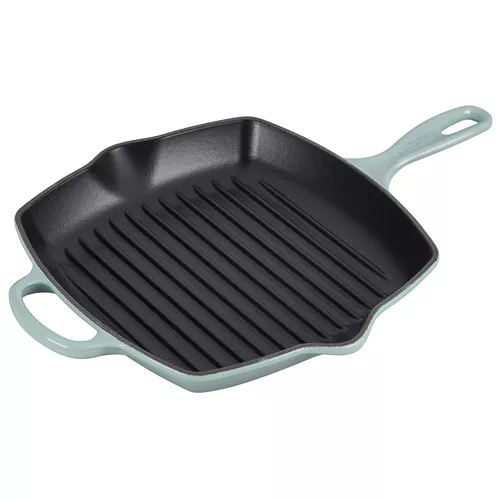 Le Creuset Signature Square Grill, 10.25"
