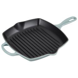 Le Creuset Signature Square Grill, 10.25"