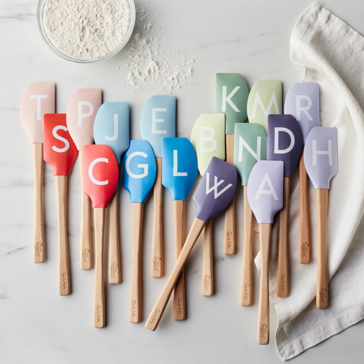 Sur La Table Monogram Spatulas