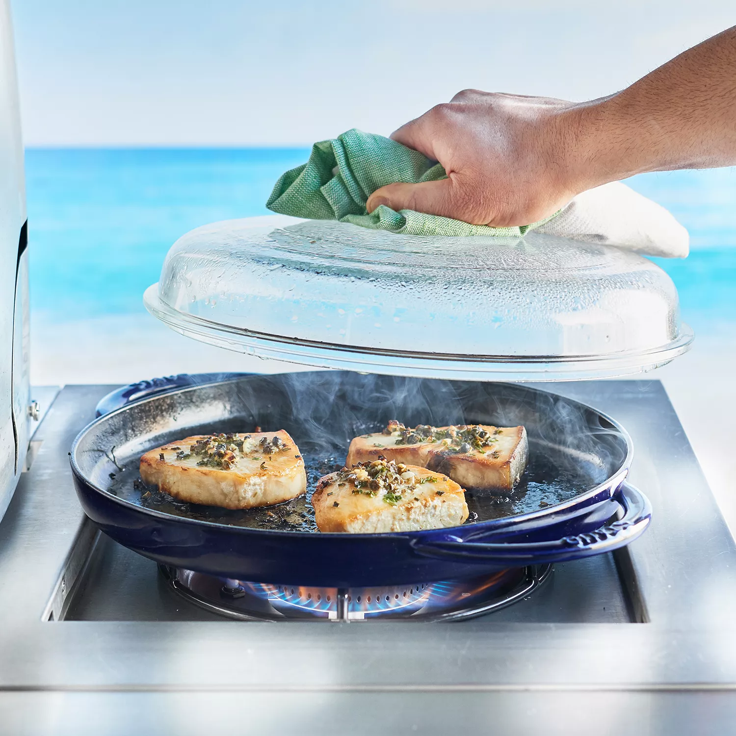 Staub Steam Griddle, 12"