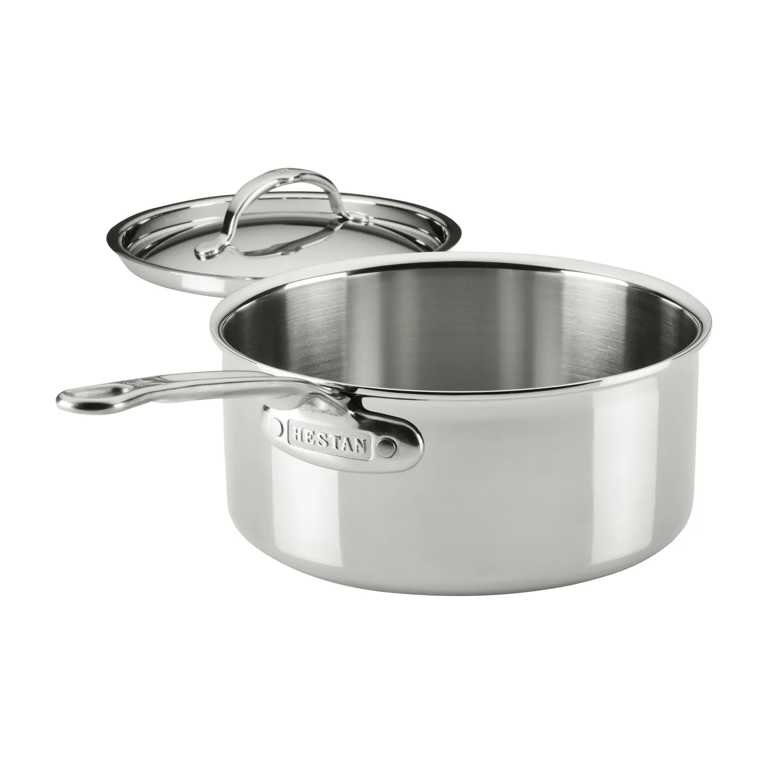 Hestan ProBond Luxe Stainless Steel Saucepan with Lid