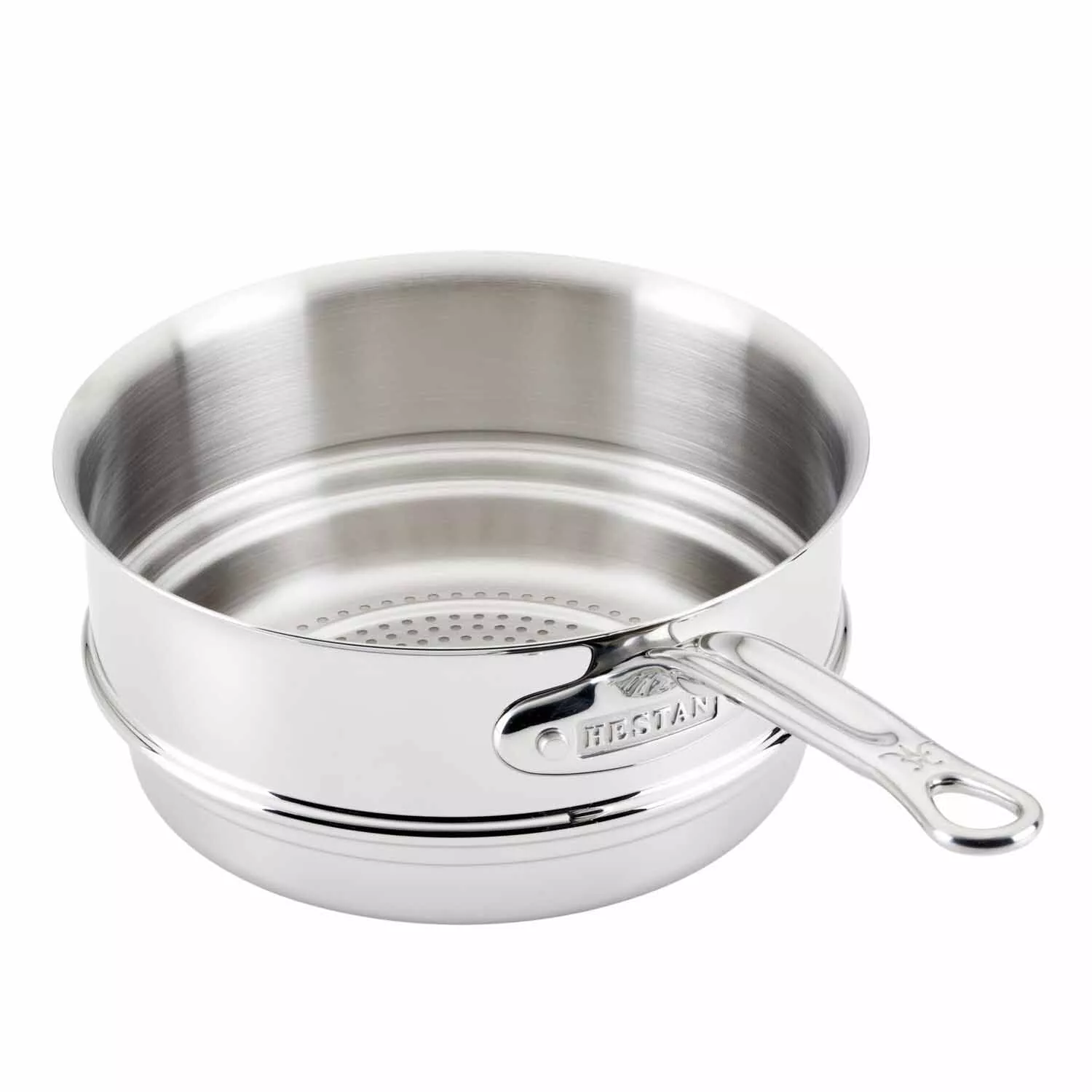 Le Creuset Stainless Steel Steamer Insert with lid