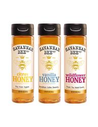 Savannah Bee Company Everyday Essentials Honey Trio