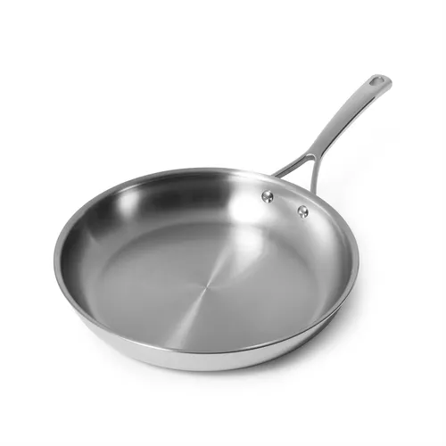 Sur La Table Classic 5-Ply Stainless Steel Skillet, 12&#34;