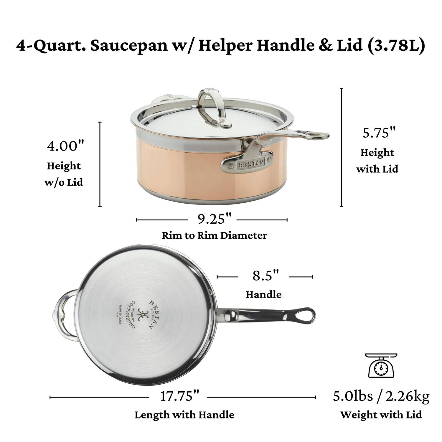 Hestan CopperBond 34-Piece Cookware Set