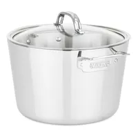 Viking Contemporary Stainless Steel Stock Pot, 8 Qt.