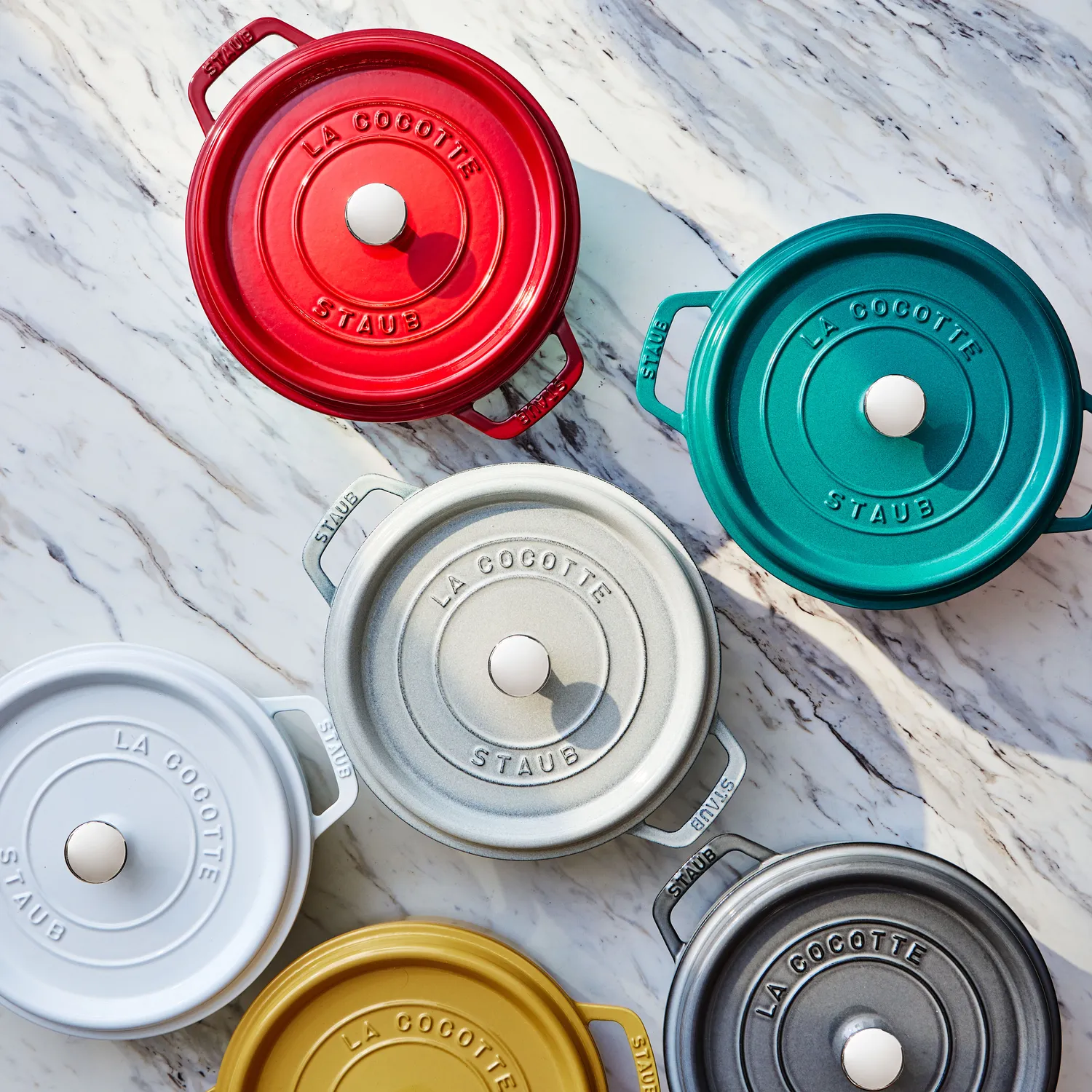 Staub Round Dutch Oven, 4 qt.