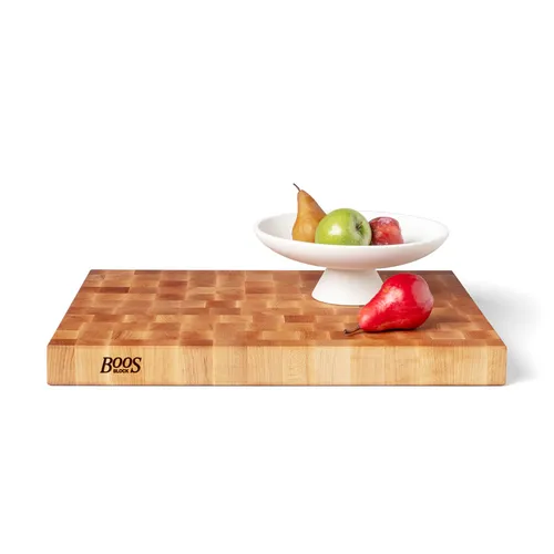 John Boos Maple End-Grain Chopping Block, 2.25" Thick
