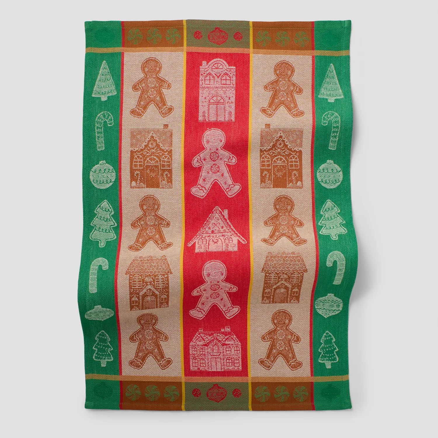 Sur la table Gingerbread Jacquard Kitchen Towel