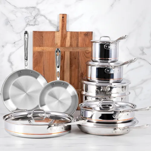 All-Clad Copper Core 15-Piece Cookware Set