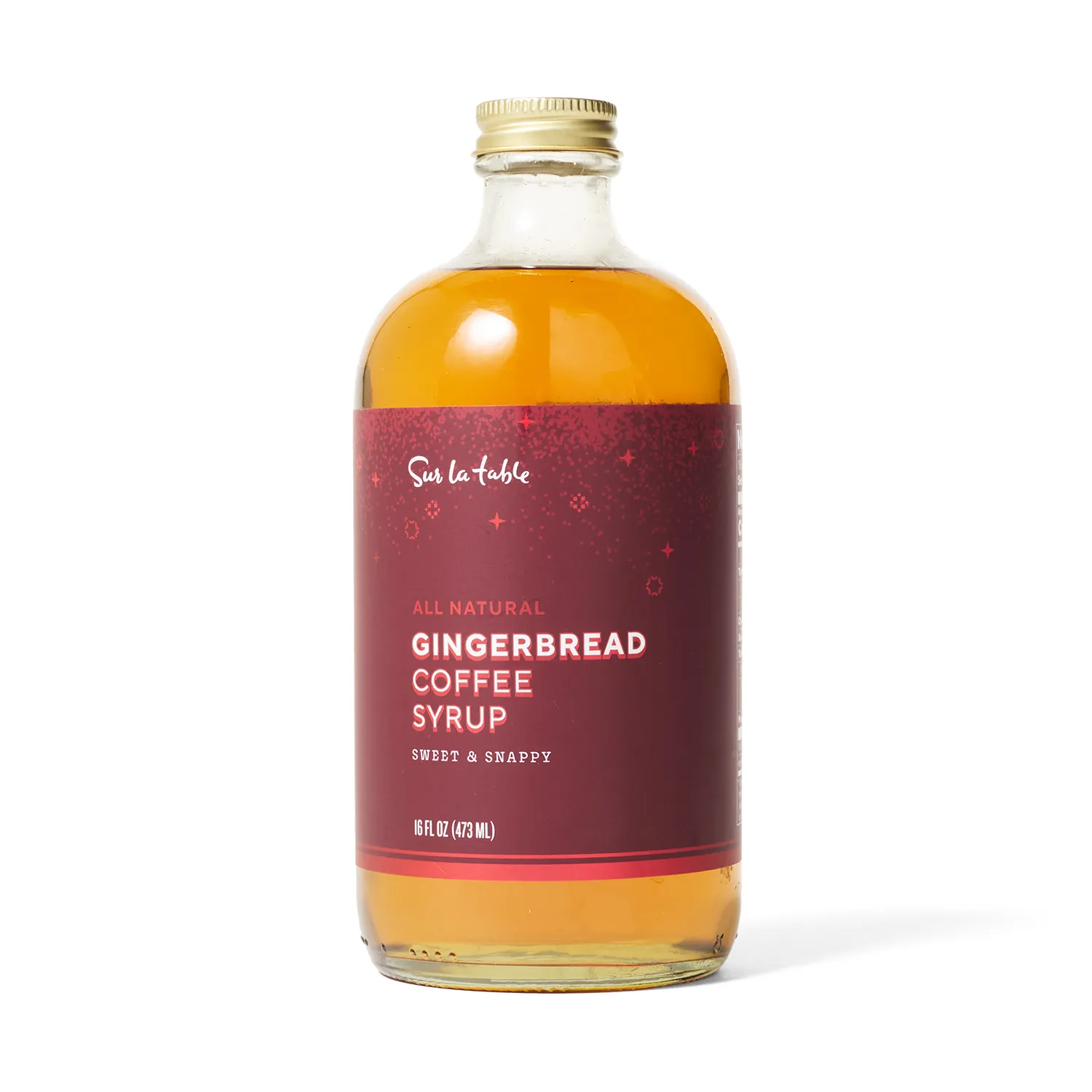 Sur la table Gingerbread Coffee Syrup