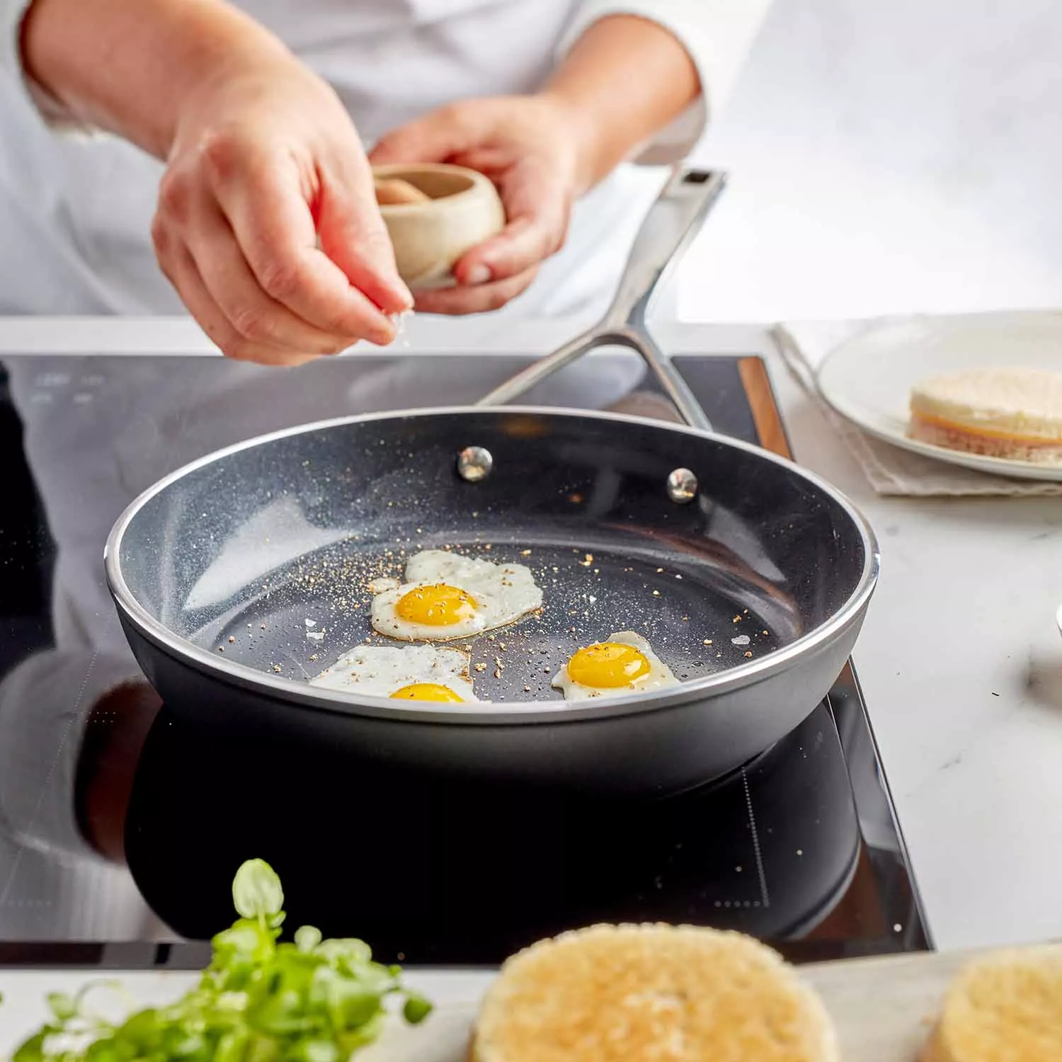 Demeyere Alu Pro Ceramic Nonstick Skillets