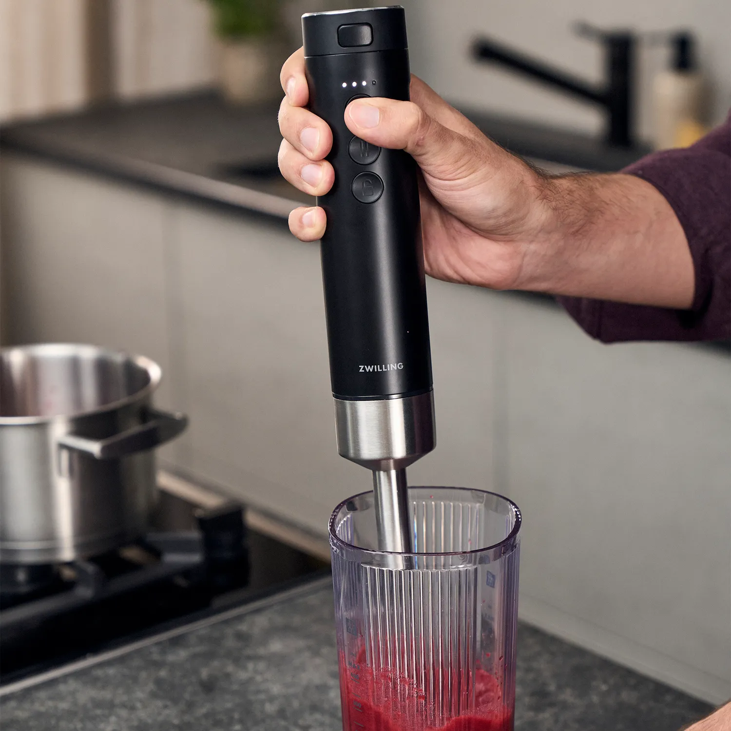 Zwilling Xtend Cordless Hand Blender & Accessory 4-Piece Set
