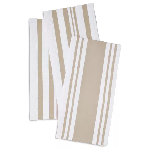 Sur La Table Striped Kitchen Towels, Set of 3