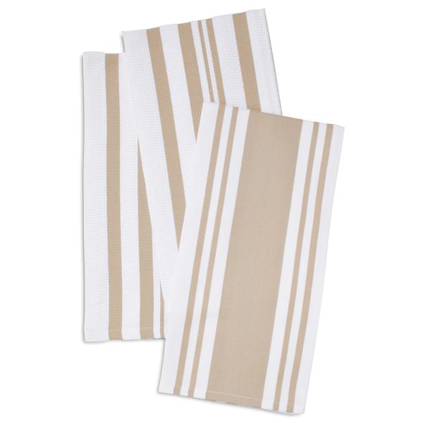 Sur La Table Striped Kitchen Towels, Set of 3