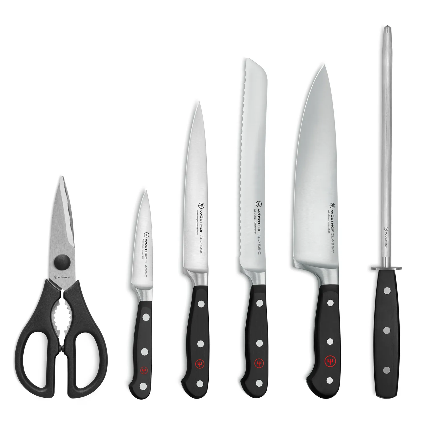 Wüsthof Classic 7-Piece Block Set