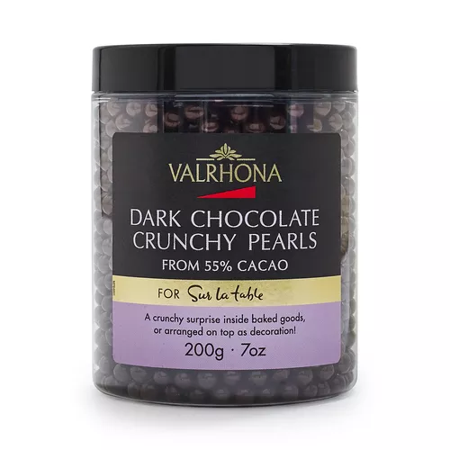 Valrhona ™ Dark Chocolate Crunchy Pearls, 55% Cacao