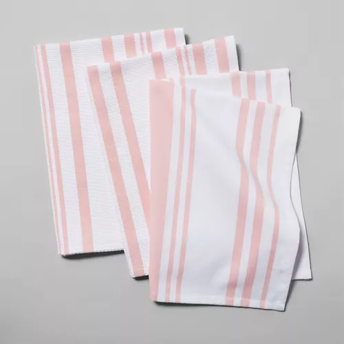 Sur La Table Striped Kitchen Towels, Set of 3