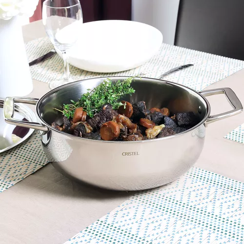 Cristel Castel&#8217;Pro 5-Ply Stewpots with Stainless Steel Lid