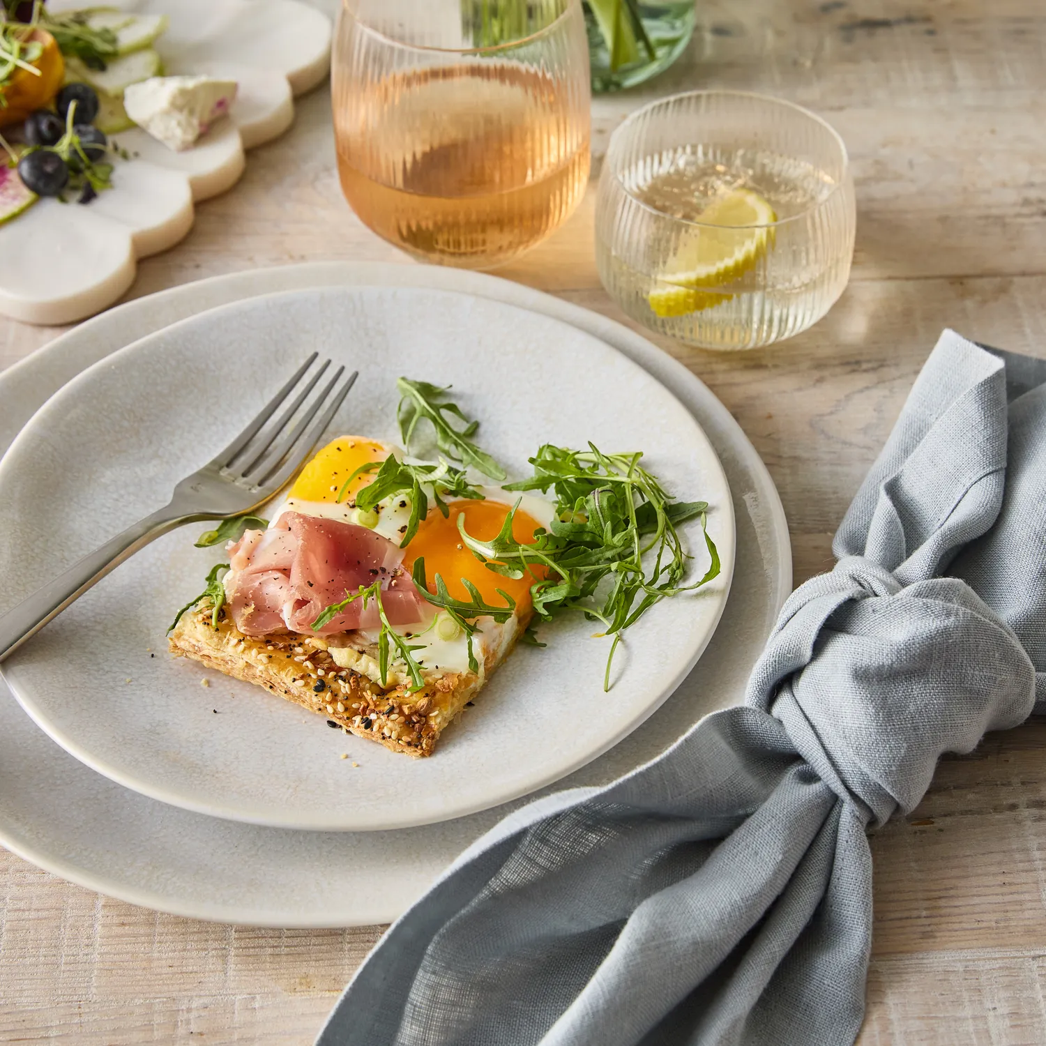 Sur La Table Cloud Salad Plate