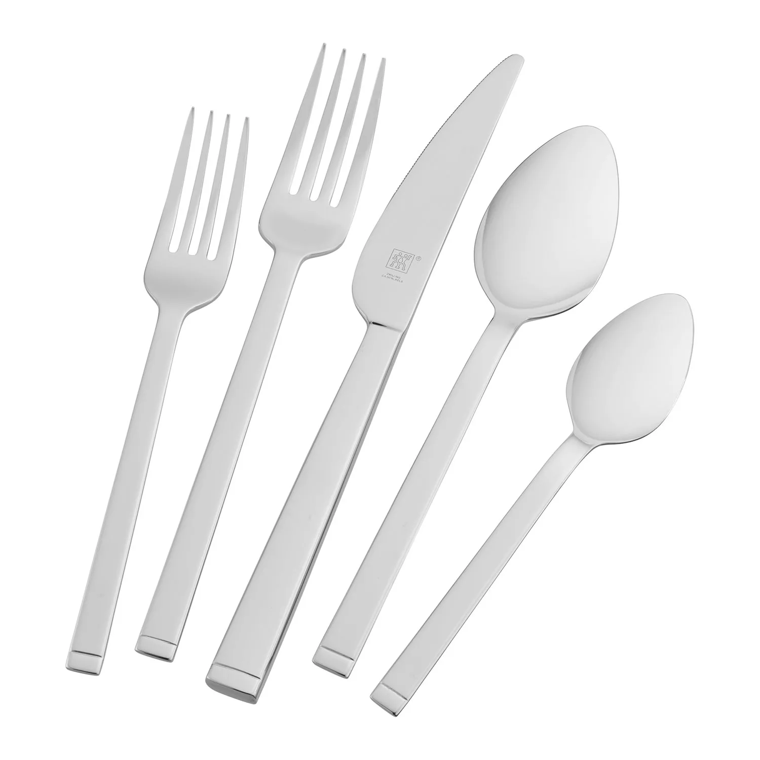 Zwilling J.A. Henckels Squared Flatware, 45-Piece Set
