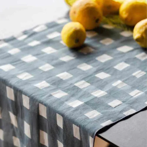 Goldie Home Crosshatch Table Runner