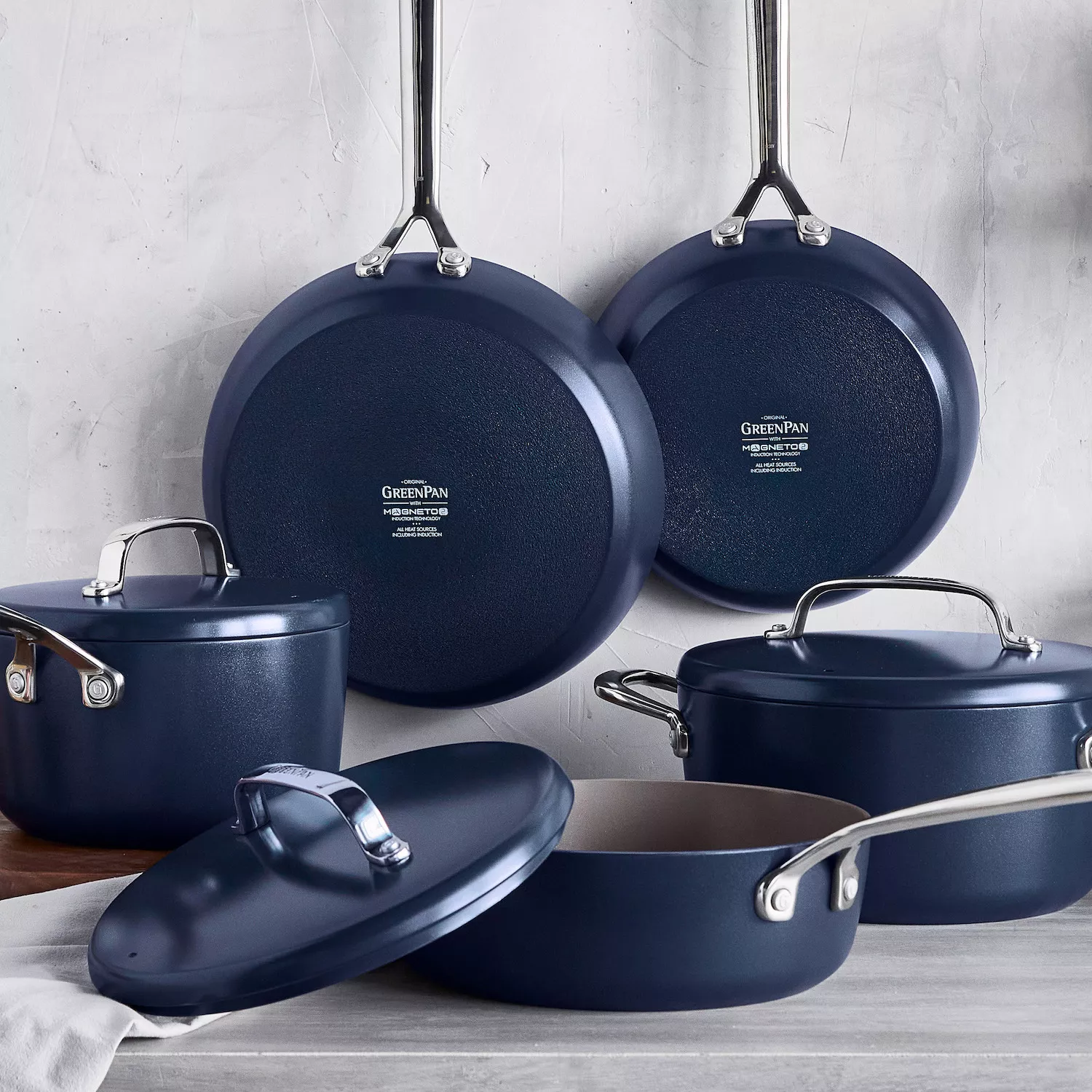 GP5 Infinite8 Ceramic Nonstick 11-Piece Cookware Set