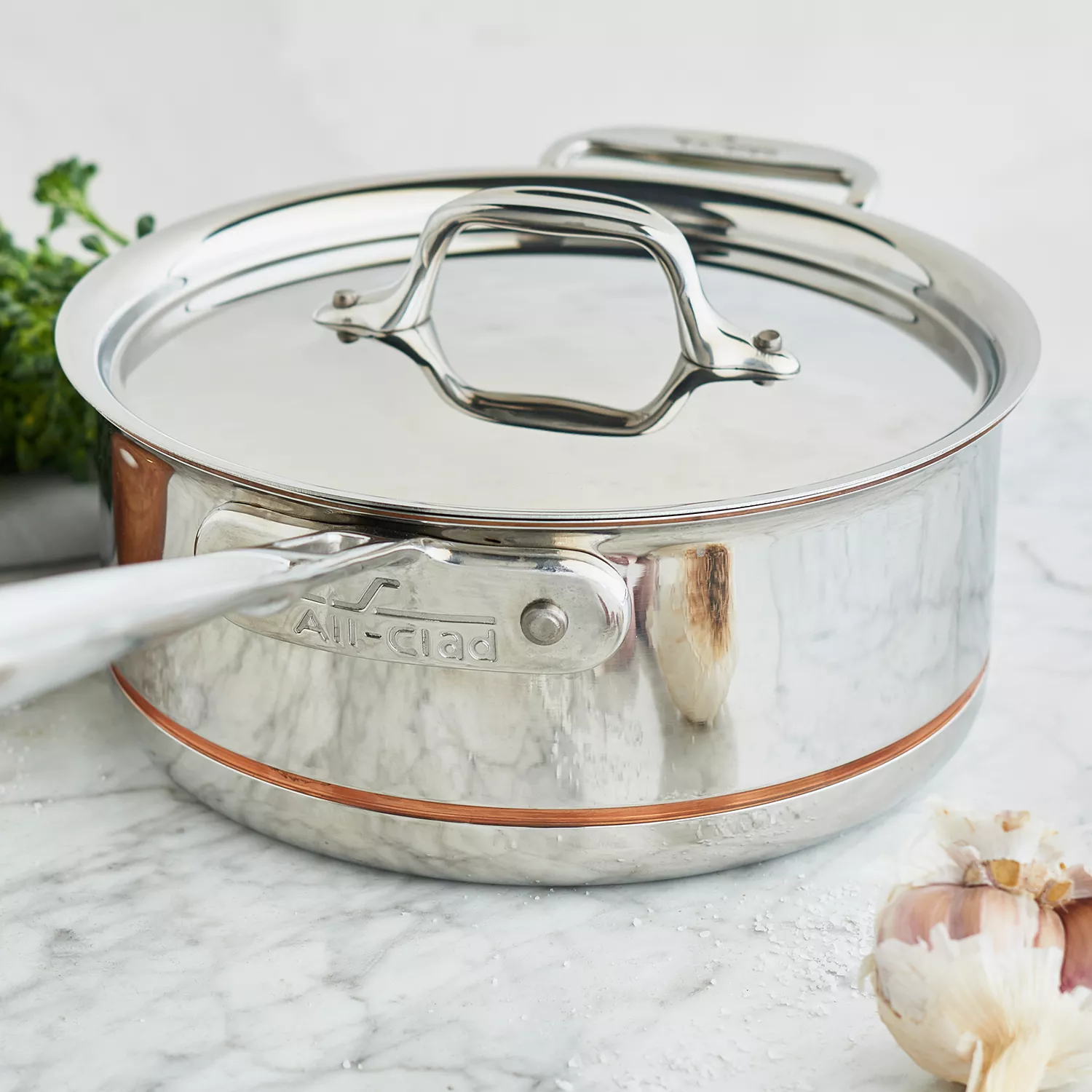 All-Clad Copper Core Saucepans