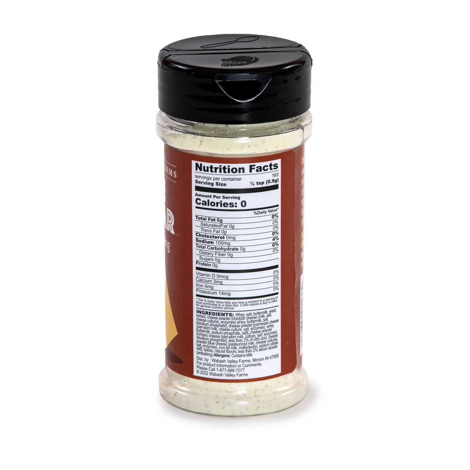 Wabash Valley Farms White Cheddar Popcorn Seasoning