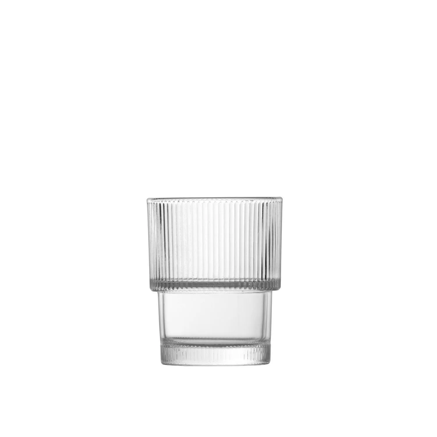 Fortessa Noho Stackable Double Old Fasioned Glasses, Set of 4
