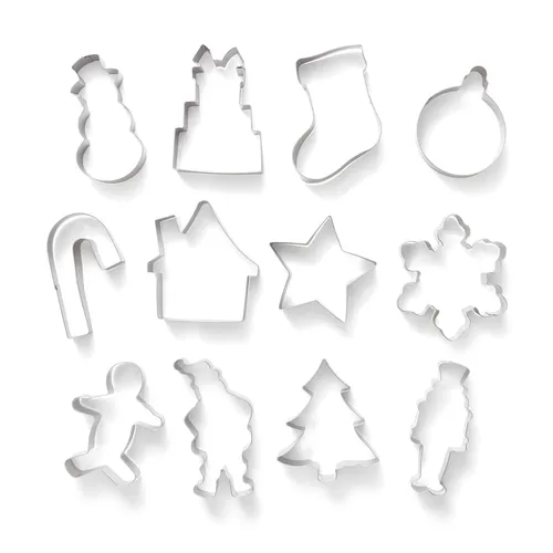 Sur la table Ultimate Holiday Cookie Cutter 27-Piece Set