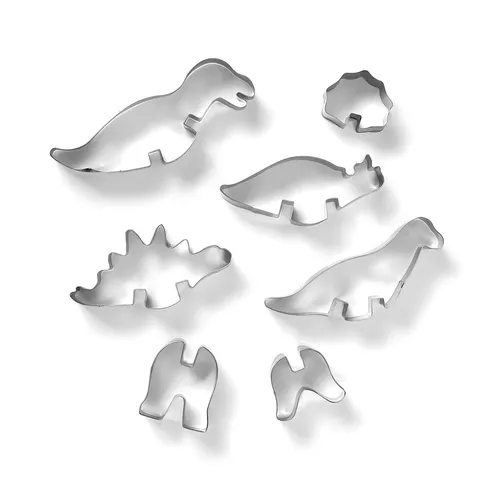 Sur La Table 3D Dinosaur Cookie Cutter 7-Piece Set