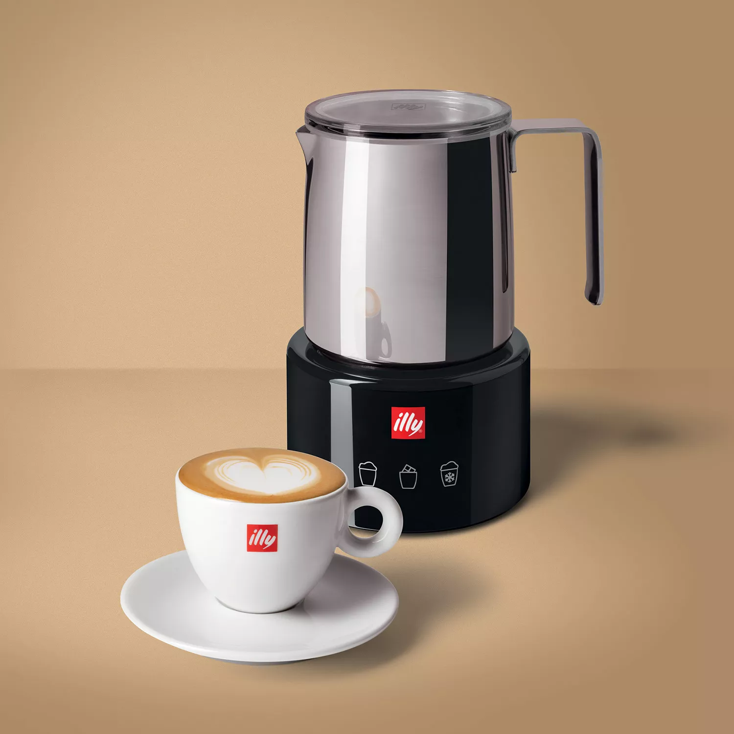 Illy Stainless Steel Electric Milk Frother