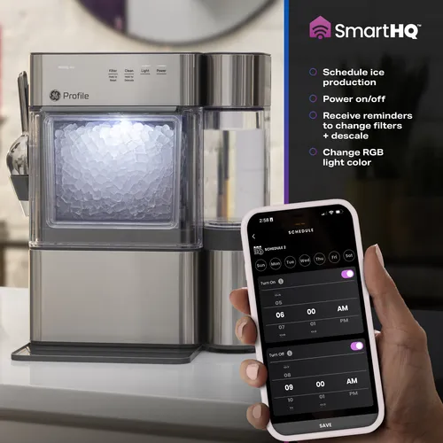 GE Profile Opal Mini Pro + Nugget Ice Maker with Side Tank