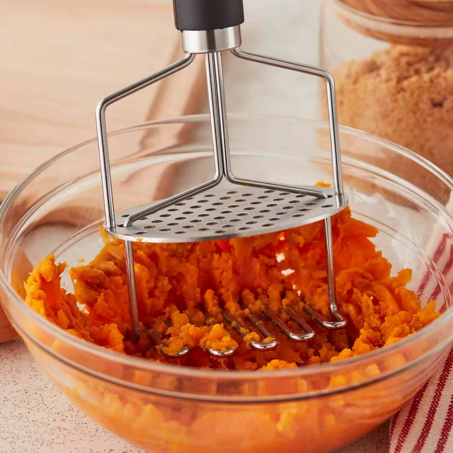 Sur La Table Dual Soft Touch Potato Masher