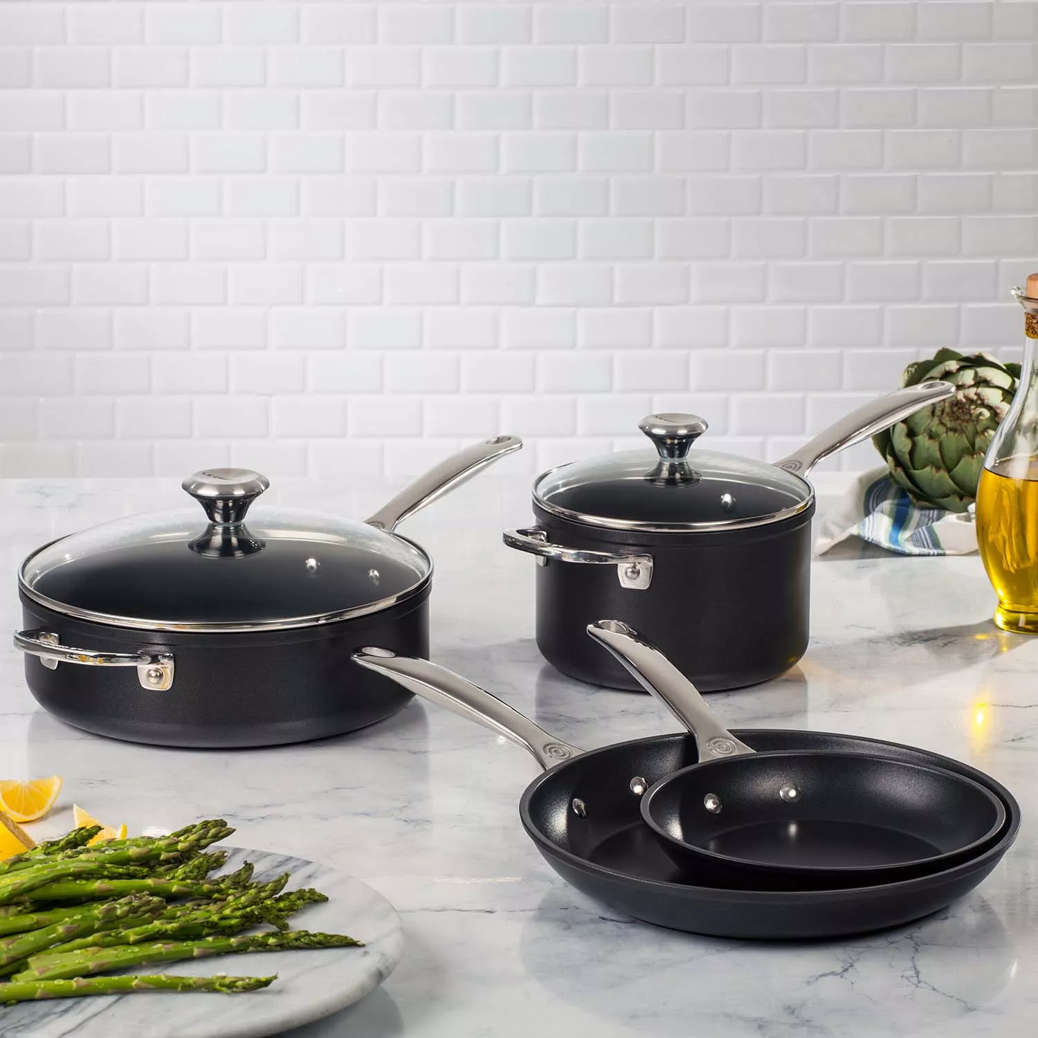 Le Creuset Toughened Nonstick PRO 6-Piece Cookware Set