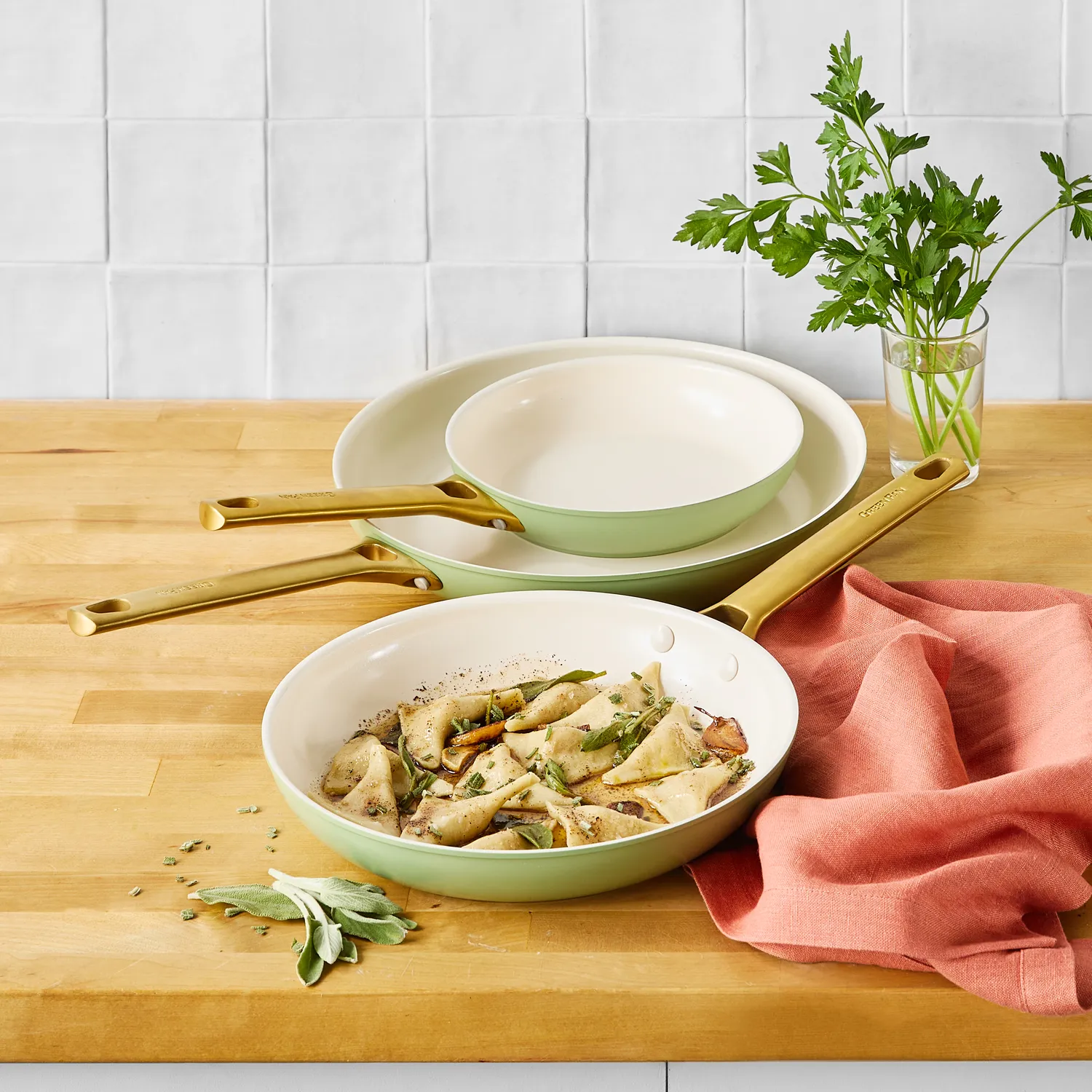 GreenPan Reserve Skillet, Set of 3