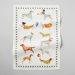 Sur La Table Assorted Dogs Kitchen Towel