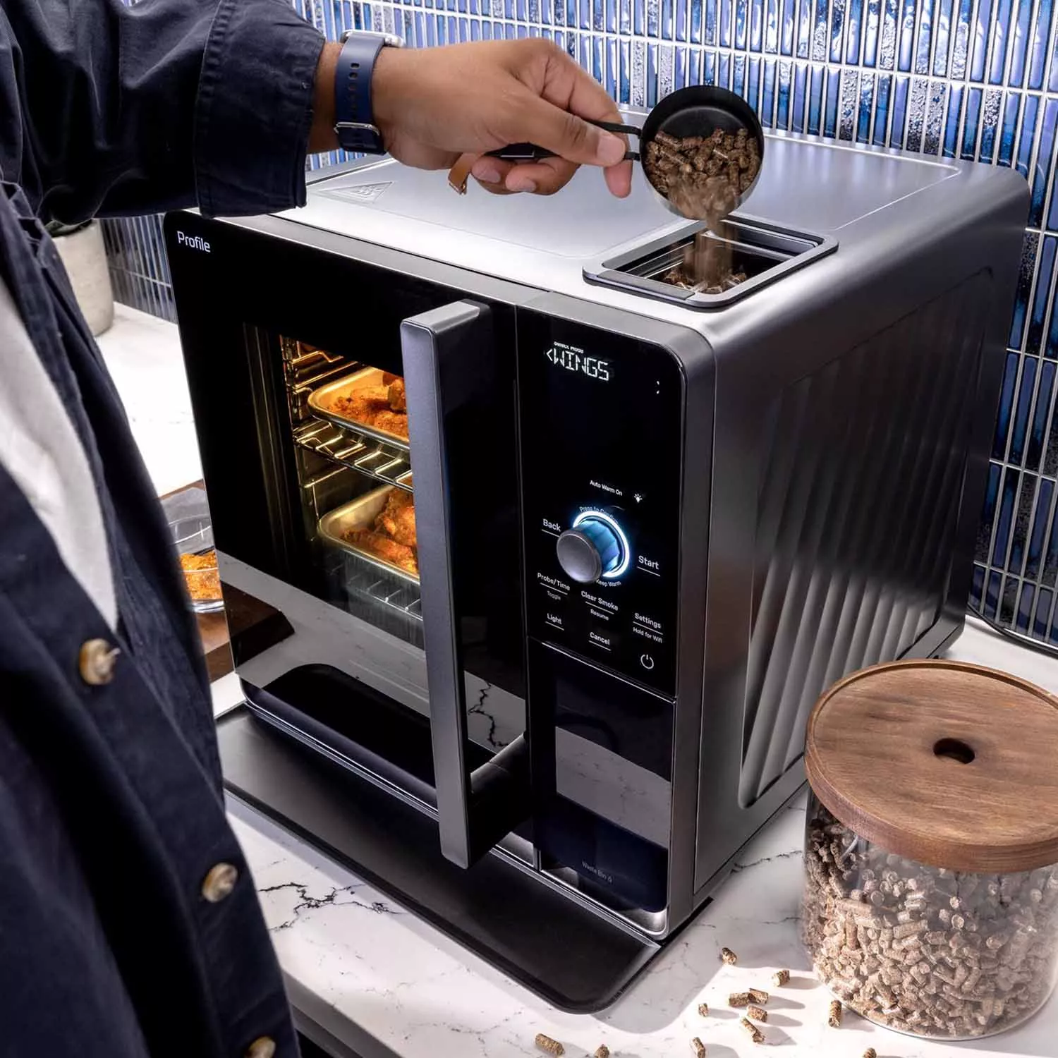 GE Profile Smart Indoor Smoker